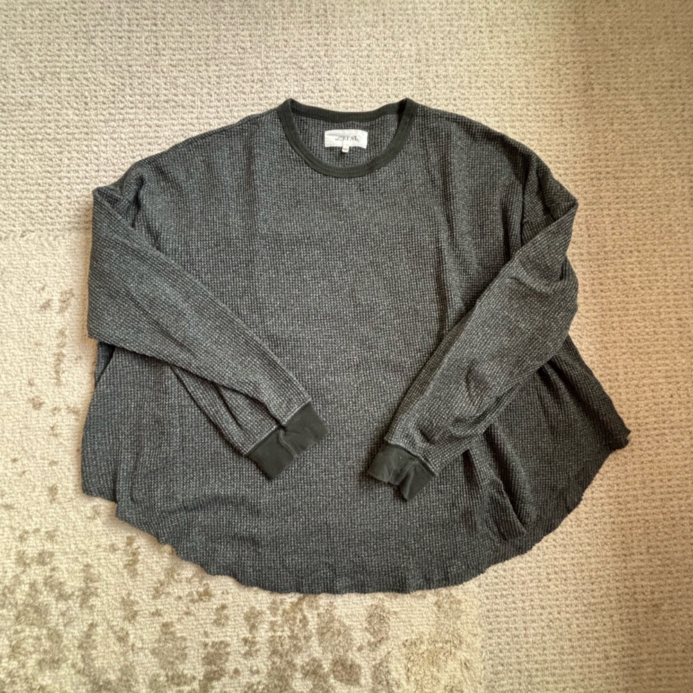 The Great Grey Thermal Tee